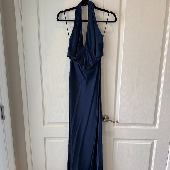 NWOT Daniela Silk Maxi Dress - Picture 4 of 8
